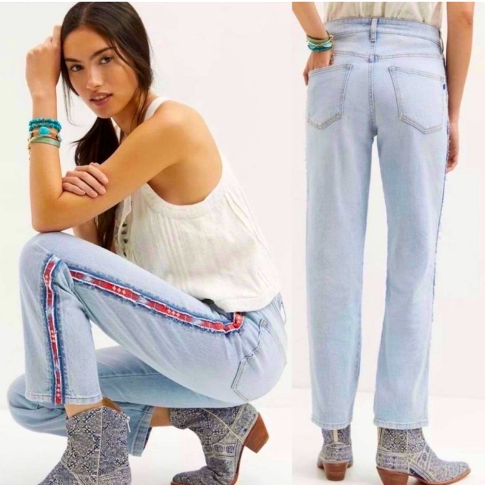 Anthropologie Pilcro and the Letterpress Vintage straight jeans